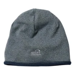 Bonnet Homme Geoff Anderson Wizwool Grid Hood - Gris