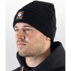 Guru Bonnet Homme Patch Beanie - Noir * Bonnets, Tours De Cou & Gants