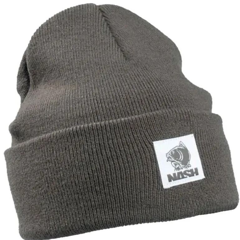 Bonnet Homme Nash Make It Happen Badge Beanie Hat - Vert