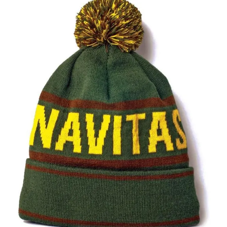 Bonnet Homme Navitas Ski Bobble Hat - Vert