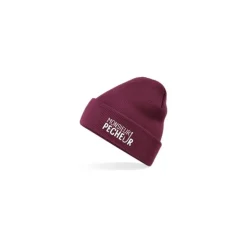Bonnet Monsieur Pêcheur Officiel - Burgundy