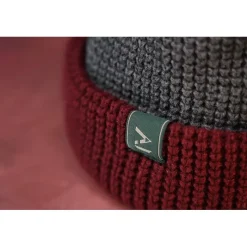 One More Cast Bonnet Berry Toastie Beanie 100% Waterproof - Gris/Rouge * Bonnets, Tours De Cou & Gants