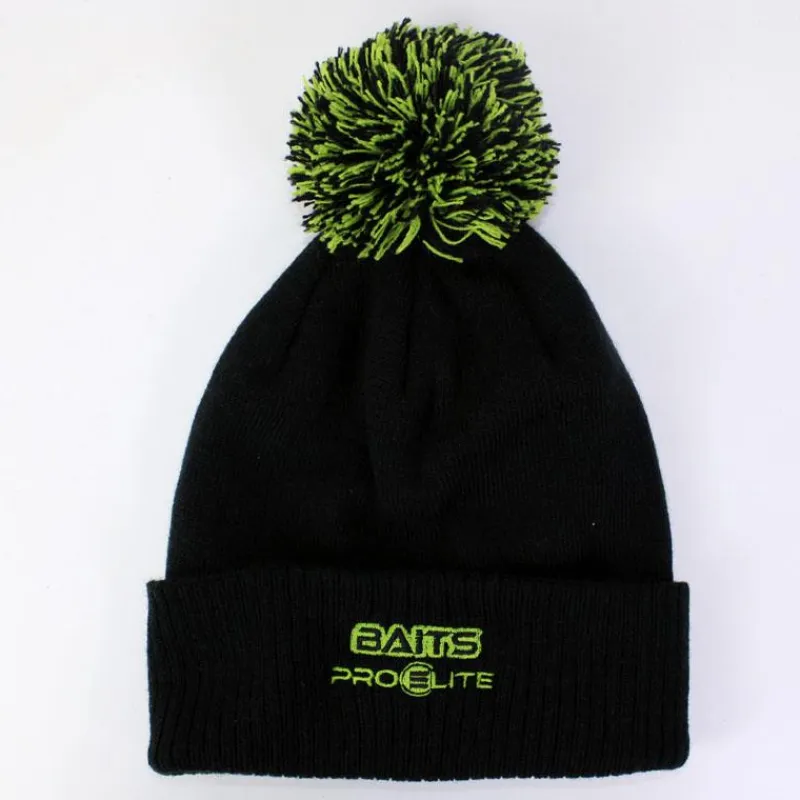 Pro Elite Baits Bonnet Snowstar - Noir * Bonnets, Tours De Cou & Gants