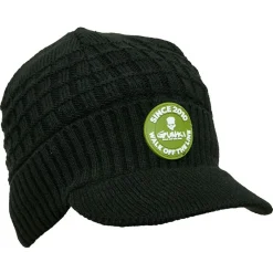 Gunki Bonnet Visiere Winter - Noir * Bonnets, Tours De Cou & Gants