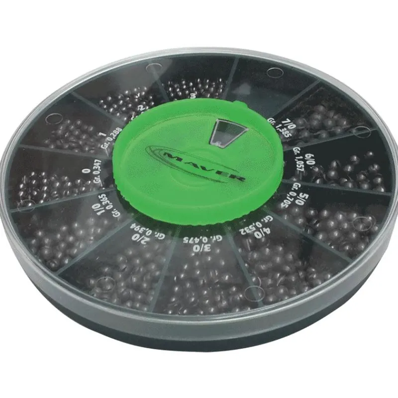Maver Boîte De Plombs Pallini Supercalibrati Misti Ronde * Montage Ligne