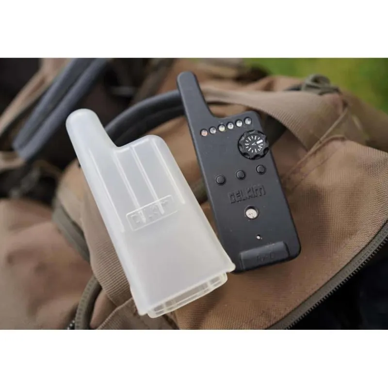 Delkim Boîter De Protection Rx-D Moulded Clear Receiver Hard Case * Détection