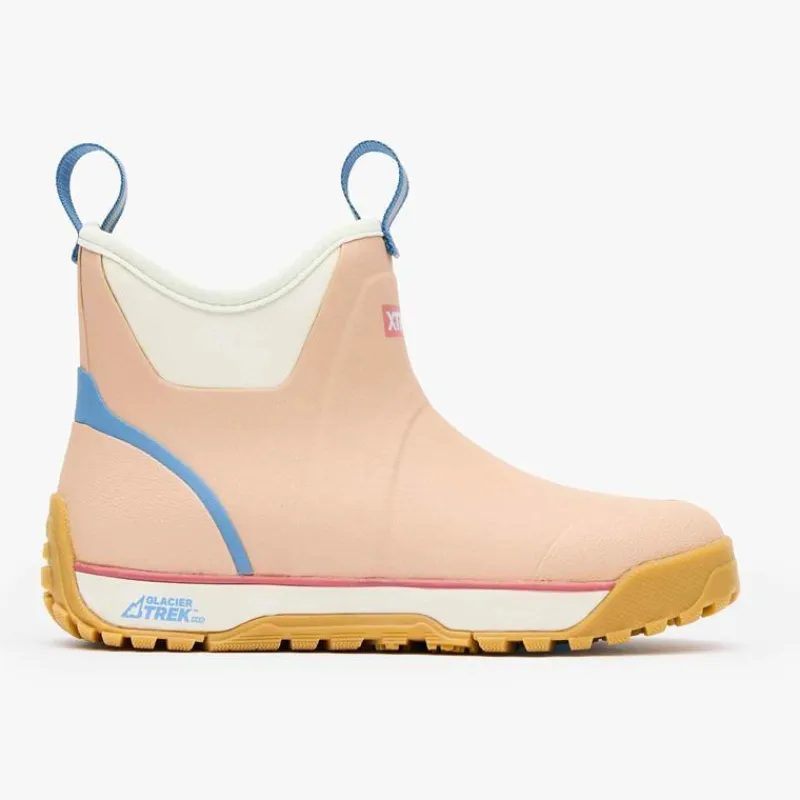 Xtratuf Bottes Femme Wmns Ankle Deck Boot Ice Rubber - Rose Acajou * Bottes & Chaussures