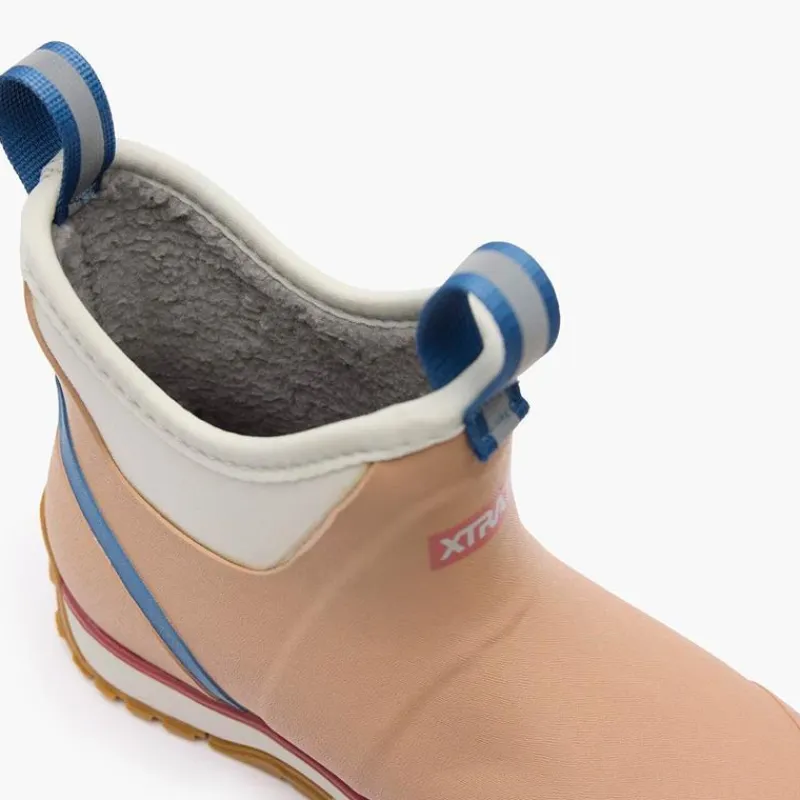 Xtratuf Bottes Femme Wmns Ankle Deck Boot Ice Rubber - Rose Acajou * Bottes & Chaussures