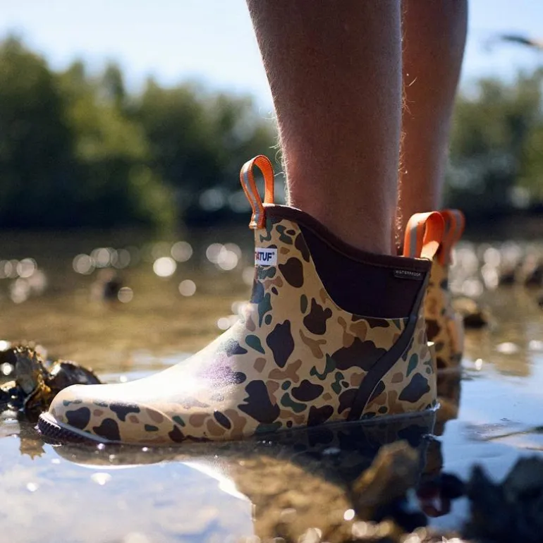 Bottes Homme Xtratuf Ankle Deck Boot Sport - Camouflage Canard