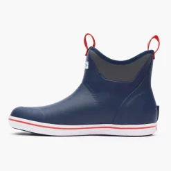 Xtratuf Bottes Homme Ankle Deck Boot - Bleu Marine/Rouge * Bottes & Chaussures