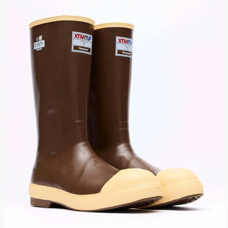 Bottes Homme Xtratuf 15” Legacy Steel Toe Boot - Marron