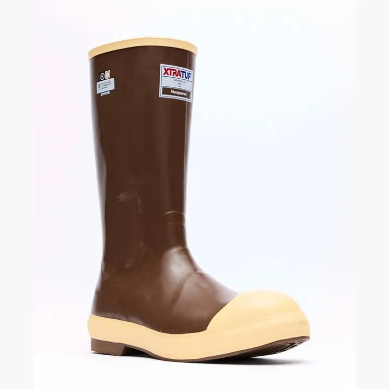Bottes Homme Xtratuf 15” Legacy Steel Toe Boot - Marron