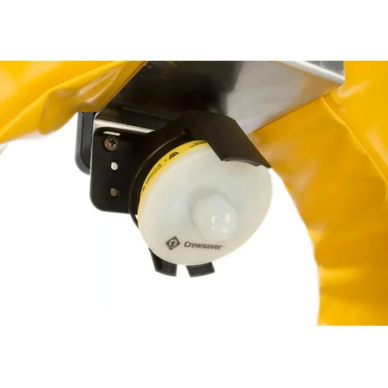 Bouée Fer À Cheval Crewsaver Hamble Avec Kit Feu À Retournement - Jaune