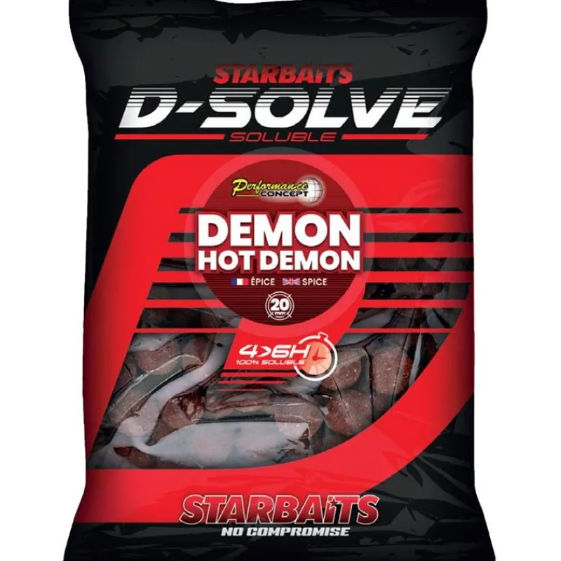 Starbaits Bouillette Soluble Performance Concept Demon Hot Demon D-Solve - 2.5Kg * Appâts Carpe