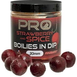 Starbaits Bouillette Trempée Probiotic Boilies In Dip Strawberry Spice * Appâts Carpe