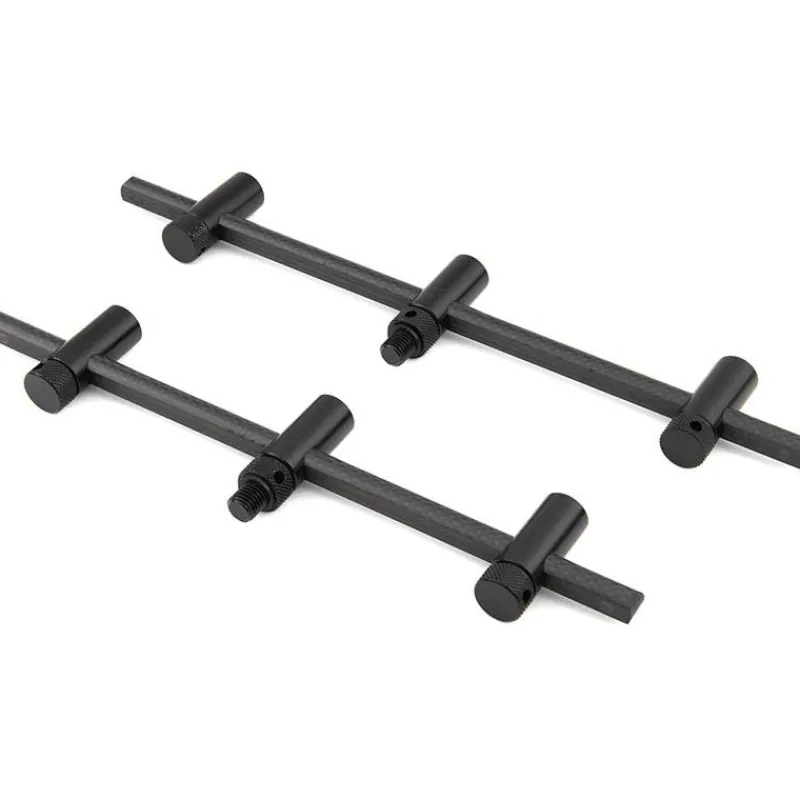 Fox Buzz Bar Black Label Carbon Adjustable Buzz Bars * Rod Pods – Supports