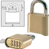 Master Lock Cadenas A Combinaison * Remorques Bateau, Treuils & Antivols