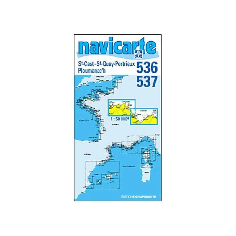 Navicarte Carte De Navigation St Cast - Ploumanec'h * Outils De Navigation