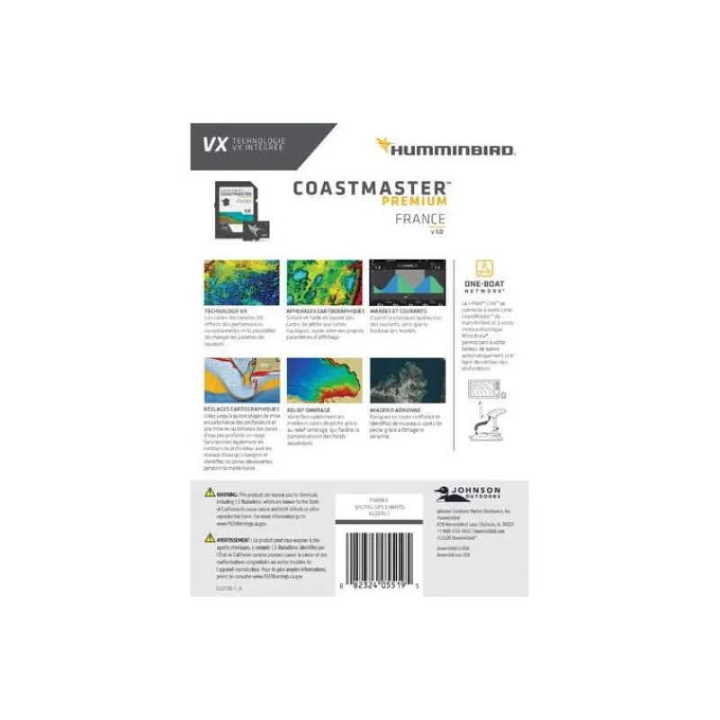 Humminbird Carte Détaillée Des Côtes Françaises Et Corses * Sondeurs & Gps|Sondeurs & Gps