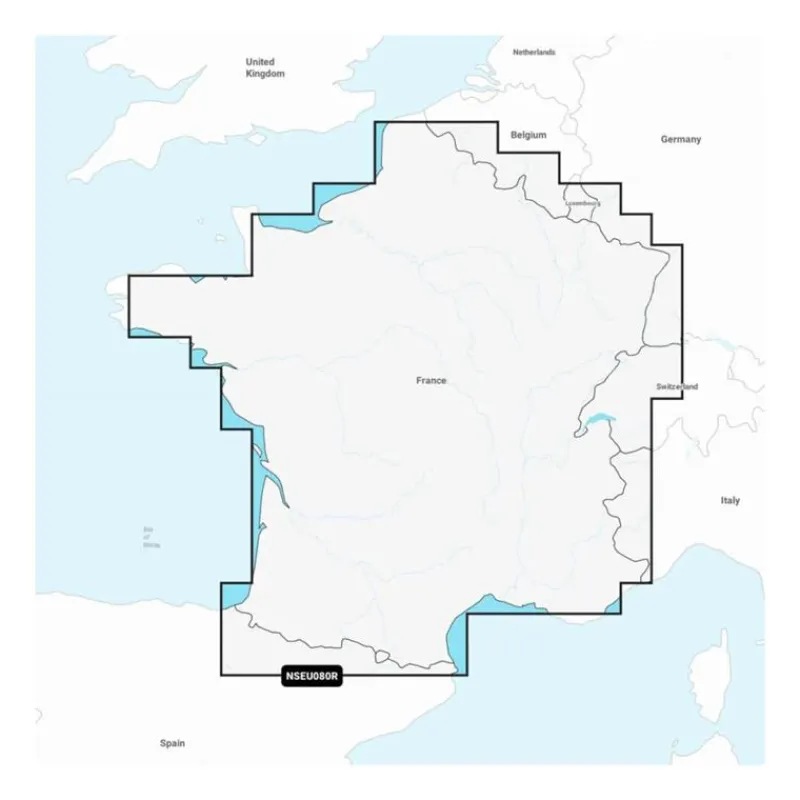 Navionics Carte Garmin + Eaux Intérieures France Lacs Et Rivières * Sondeurs & Gps|Sondeurs & Gps
