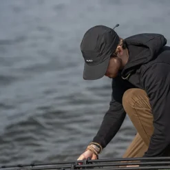 Avid Carp Casquette Stealth Black Waterproof 5-Panel Cap - Noir * Casquettes, Visières & Chapeaux