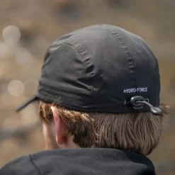 Avid Carp Casquette Stealth Black Waterproof 5-Panel Cap - Noir * Casquettes, Visières & Chapeaux