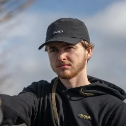 Avid Carp Casquette Stealth Black Waterproof 5-Panel Cap - Noir * Casquettes, Visières & Chapeaux