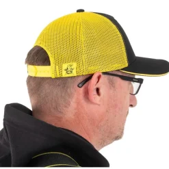 Casquette Black Cat Trucker Cap - Noir/Jaune