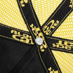 Casquette Black Cat Trucker Cap - Noir/Jaune