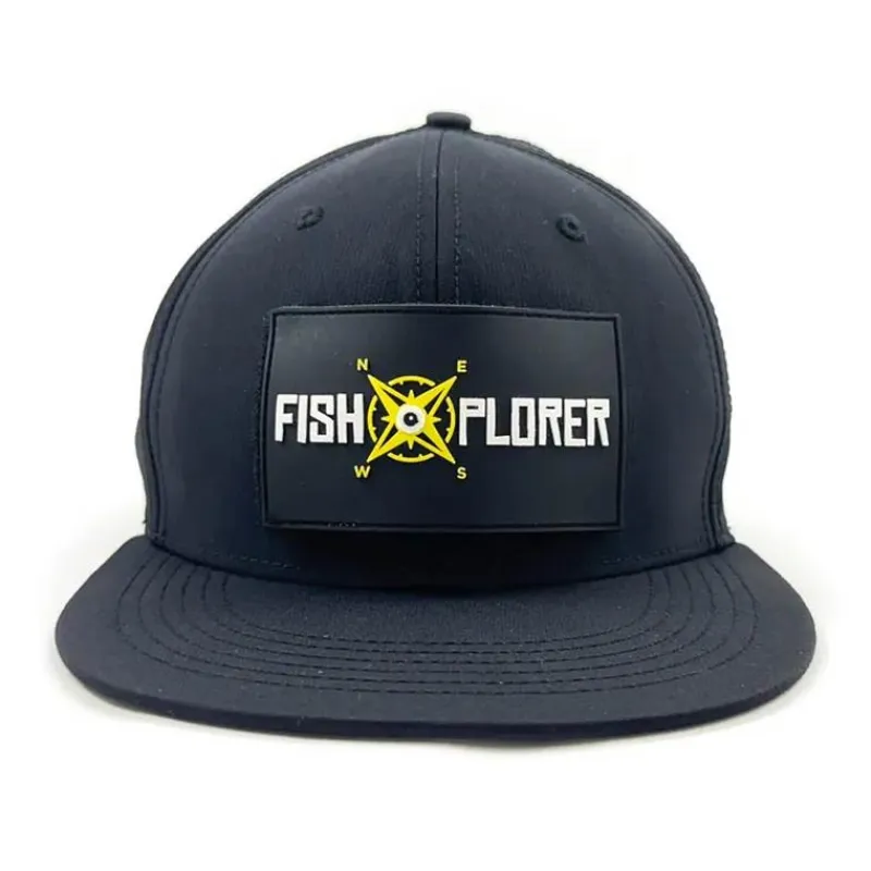 Fishxplorer Casquette Hydrofuge + U.V. Résistant À Scratch - Noir * Casquettes, Visières & Chapeaux