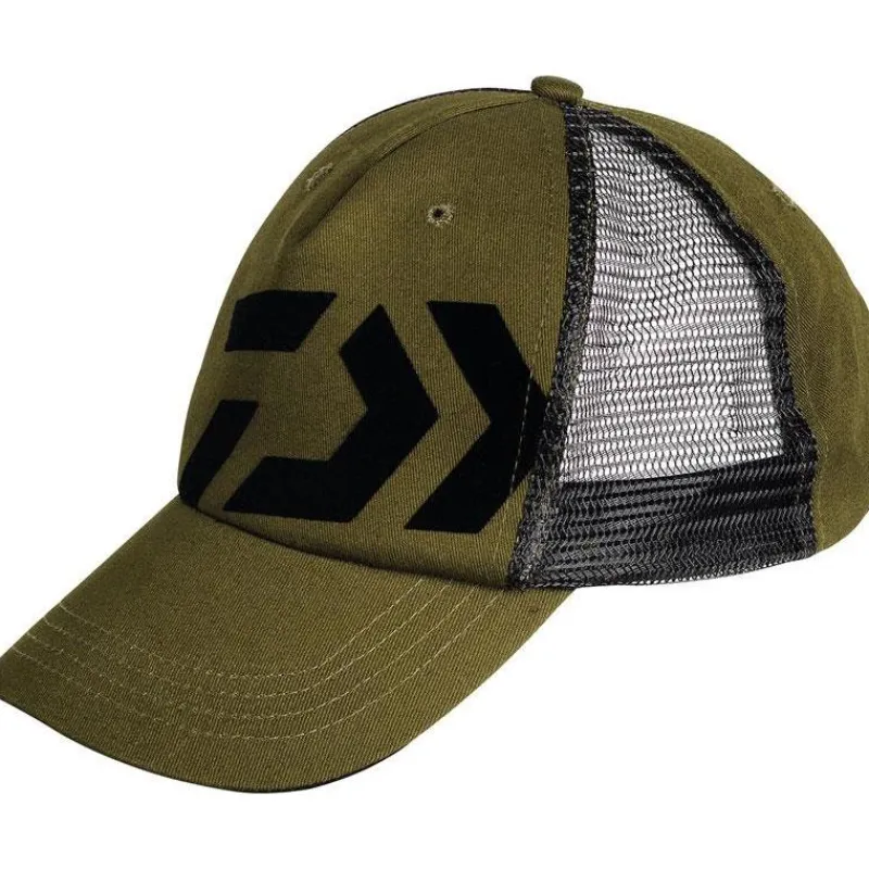 Daiwa Casquette Homme Carpe Kaki * Casquettes, Visières & Chapeaux
