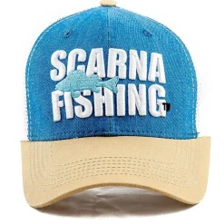 Fishxplorer Casquette Homme Scarna Fishing - Bleu * Casquettes, Visières & Chapeaux