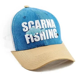 Fishxplorer Casquette Homme Scarna Fishing - Bleu * Casquettes, Visières & Chapeaux