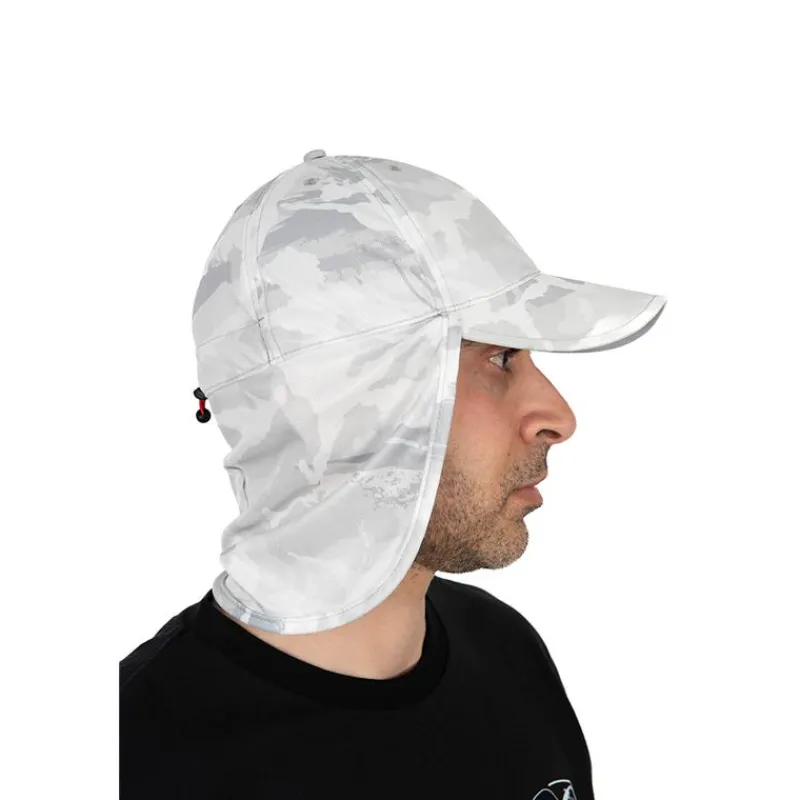 Fox Rage Casquette Homme Light Camo Sun Hat - Blanc * Casquettes, Visières & Chapeaux