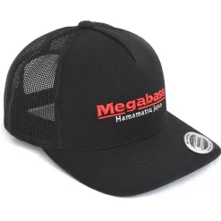Megabass Casquette Homme Classic Trucker - Noir/Rouge * Casquettes, Visières & Chapeaux