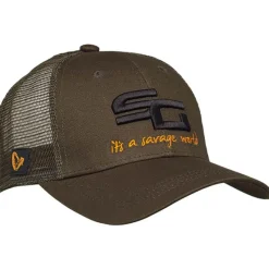 Savage Gear Casquette Homme Sg4 - Kaki * Casquettes, Visières & Chapeaux