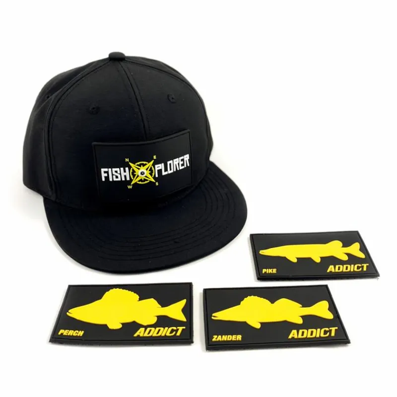 Fishxplorer Casquette Homme + 3 Scratchs Snapback * Casquettes, Visières & Chapeaux