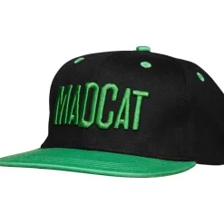 MadCat Casquette Skull Flatbill Cap - Noir/Vert * Casquettes, Visières & Chapeaux