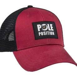 Pole Position Casquette Trucker Cap - Burgundy * Casquettes, Visières & Chapeaux
