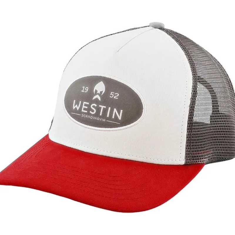 Westin Casquette W6 Classic Cap - Grey/Red * Casquettes, Visières & Chapeaux