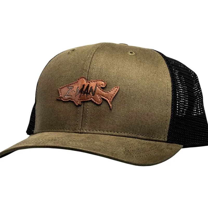Zman Casquette Bad Azz Bass Trucker Hatz - Vert/Noir * Casquettes, Visières & Chapeaux