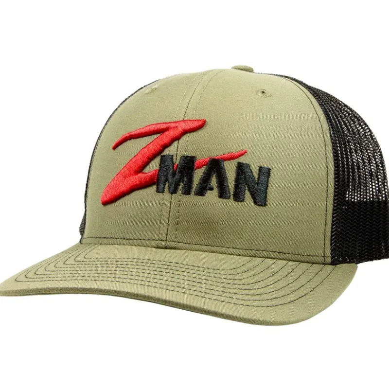 Zman Casquette Trucker Hatz - Olive/Noir * Casquettes, Visières & Chapeaux