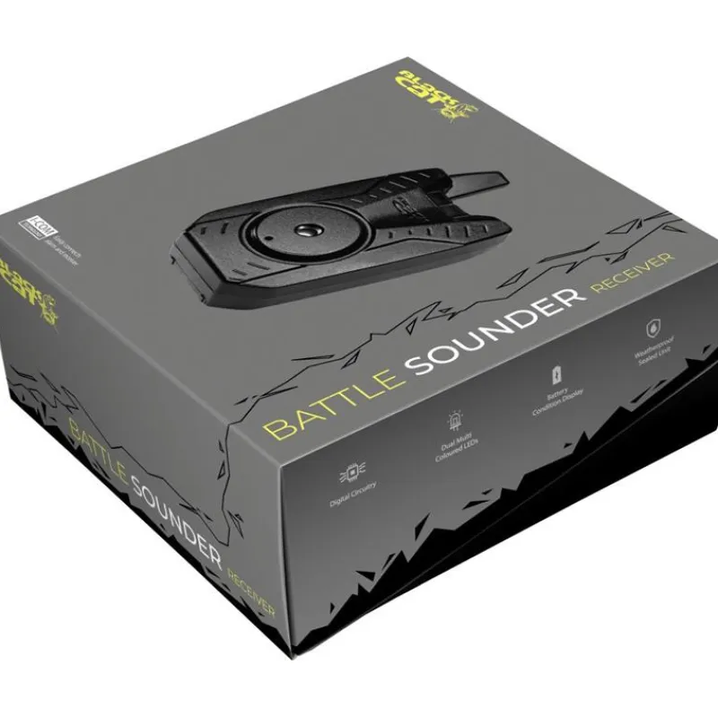 Black Cat Centrale Silure Battle Sounder Receiver * Détecteurs De Touche Silure