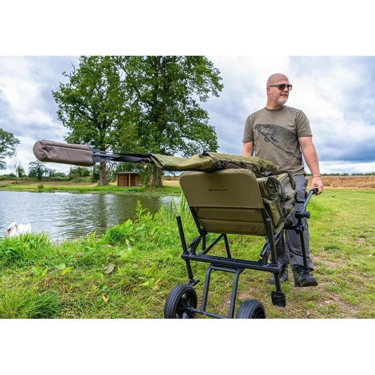 Chariot Convertible Korum S23 - Twin Wheel Barrow Kit