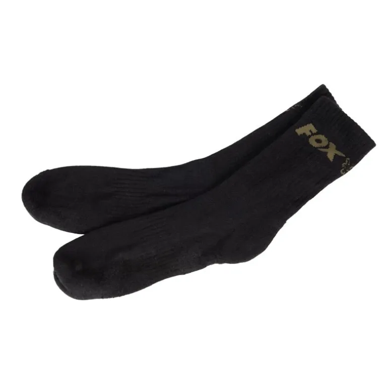 Chaussettes Homme Fox Black Socks 3-Pack - Noir