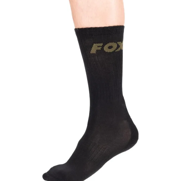 Chaussettes Homme Fox Black Socks 3-Pack - Noir