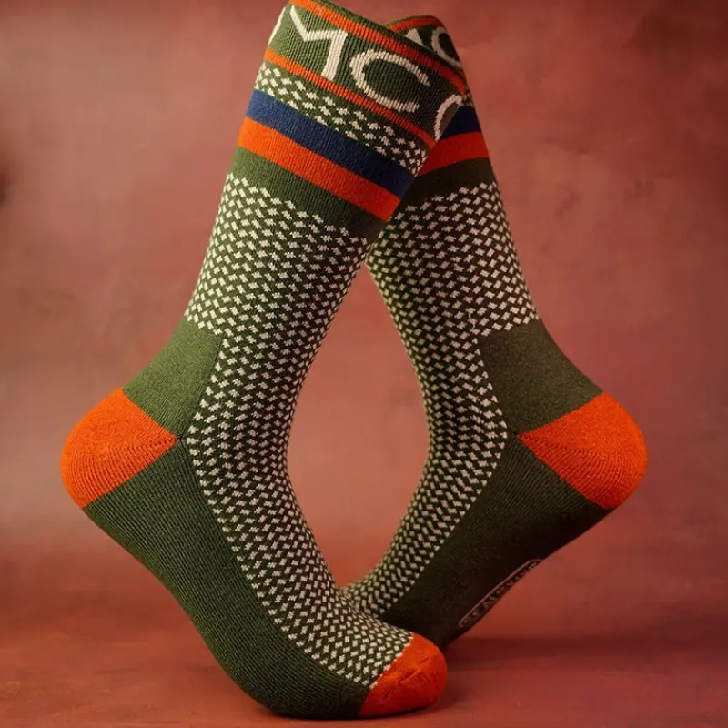 One More Cast Chaussettes Homme Spotted Eel Bamboo - Kaki * Sous-Vêtements & Chaussettes