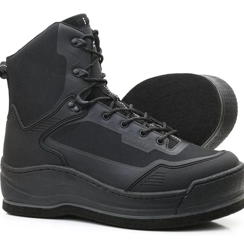 Vision Chaussures De Wading Musta Flet * Wading|Wading