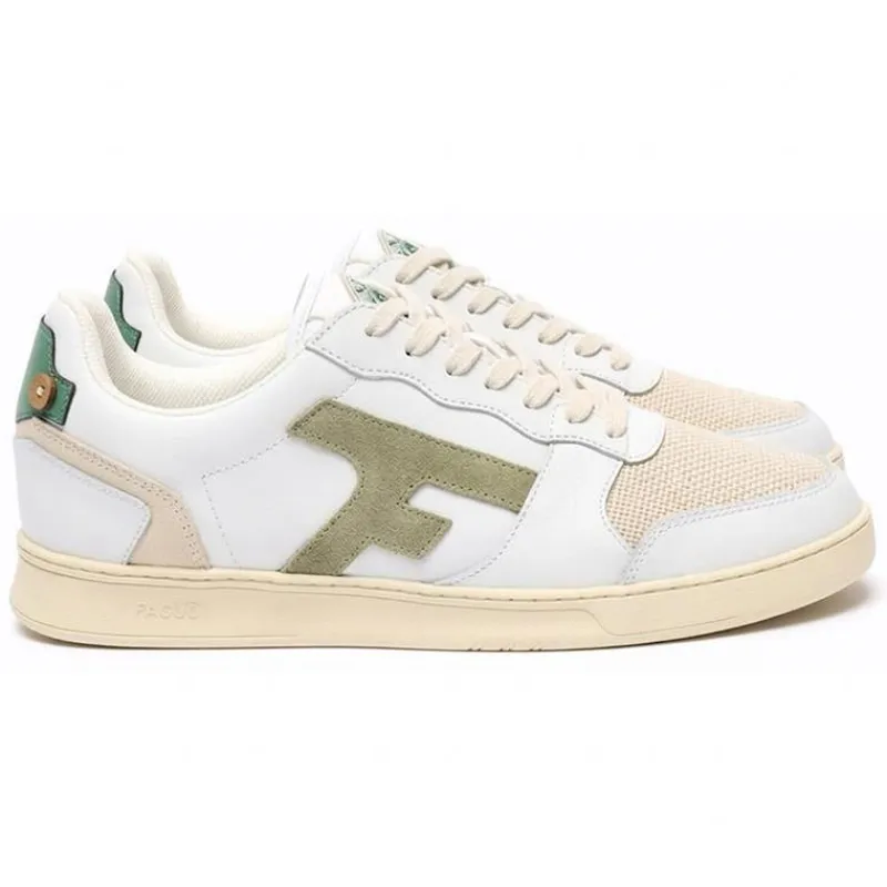 Sensas Chaussures Homme Faguo Hazel - Blanc/Kaki Clair * Bottes & Chaussures