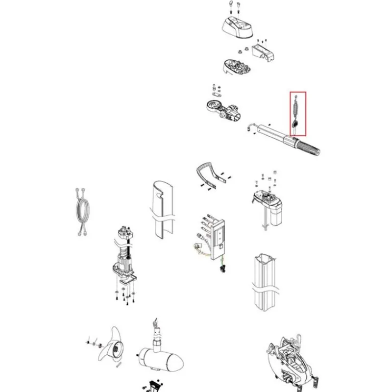 Haswing Clef Coupe-Circuit Comax 55 N * Moteurs Électriques Bateau